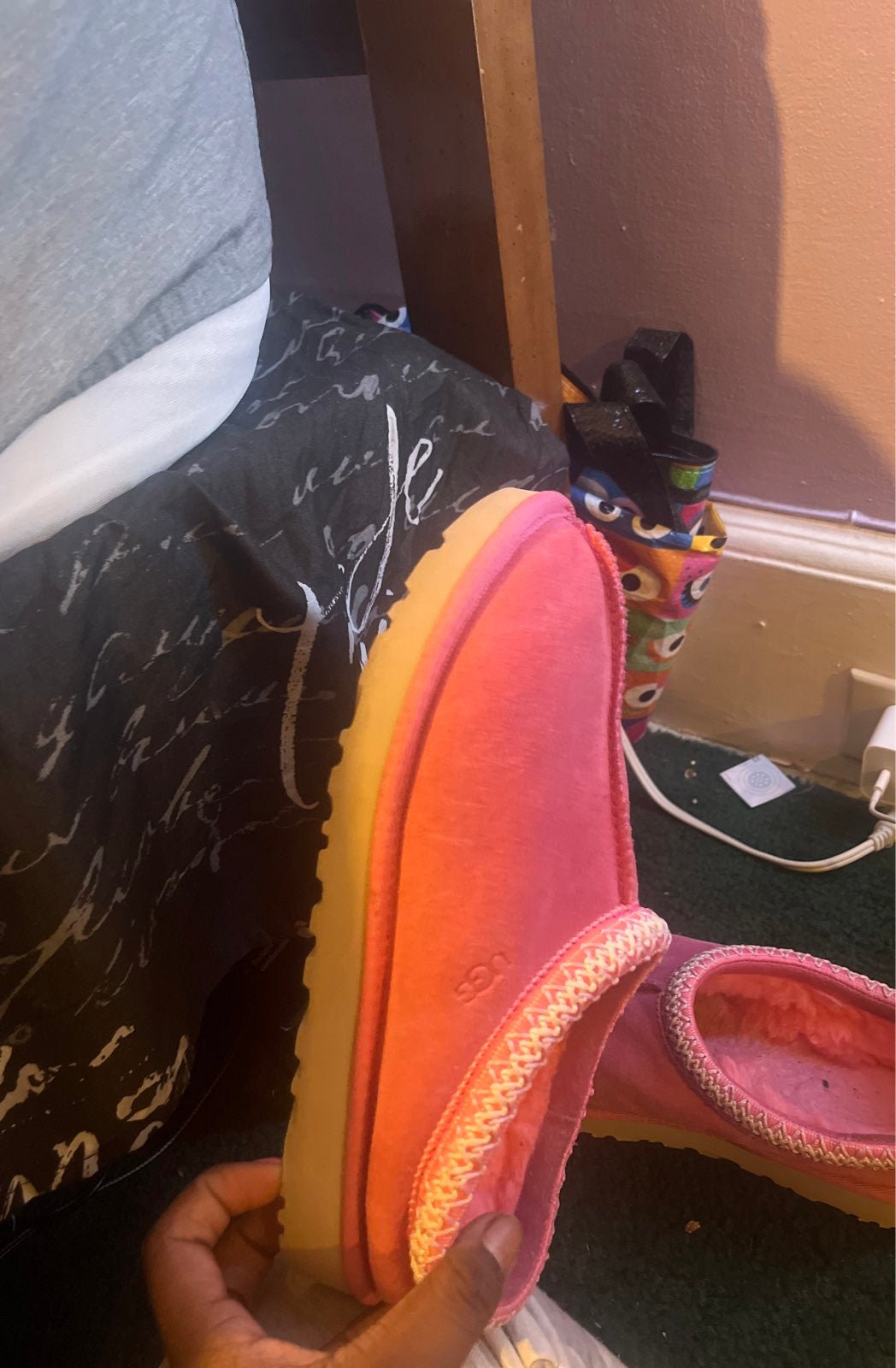 pink ugg slippers