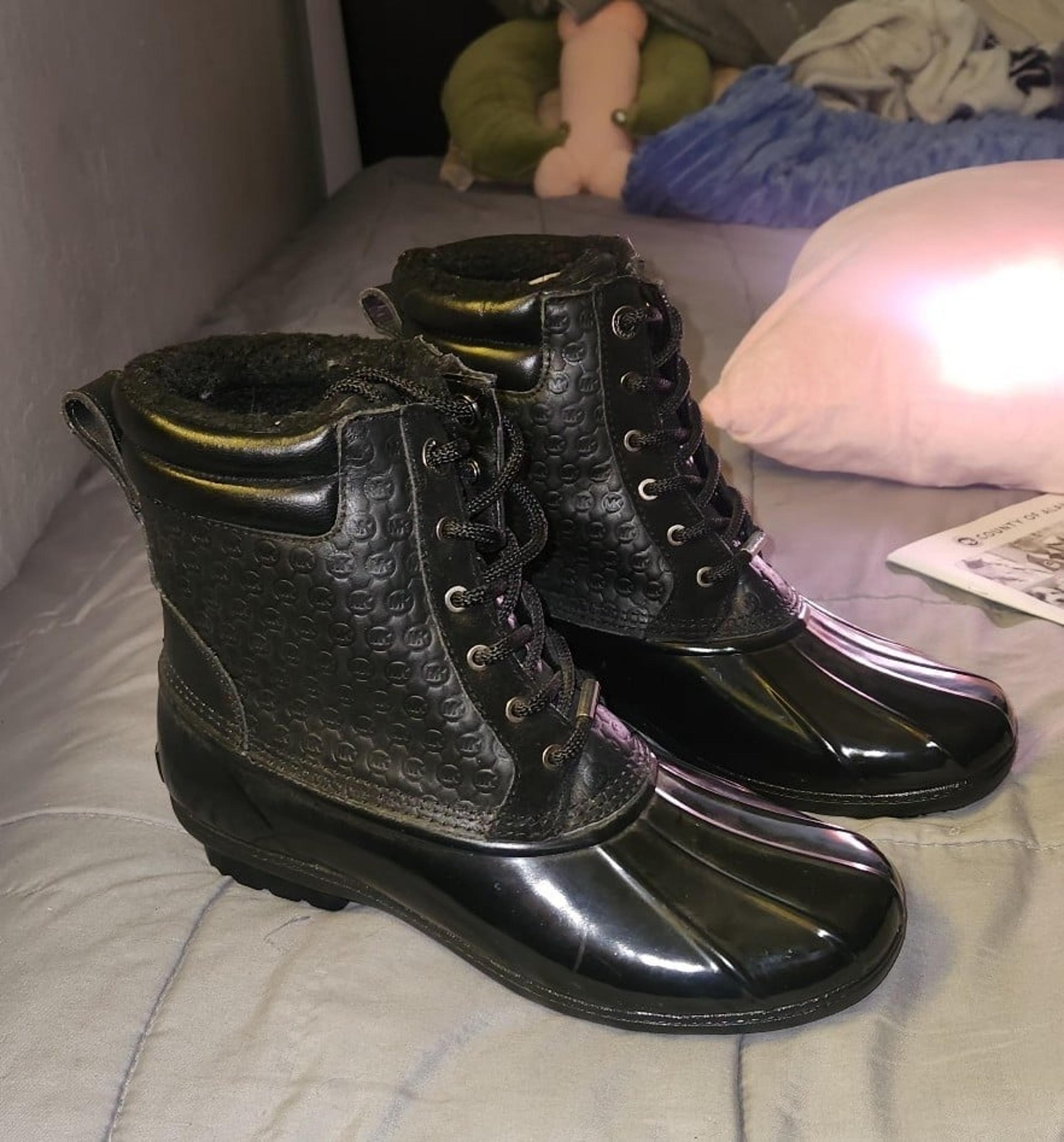 rain boots micheal kors