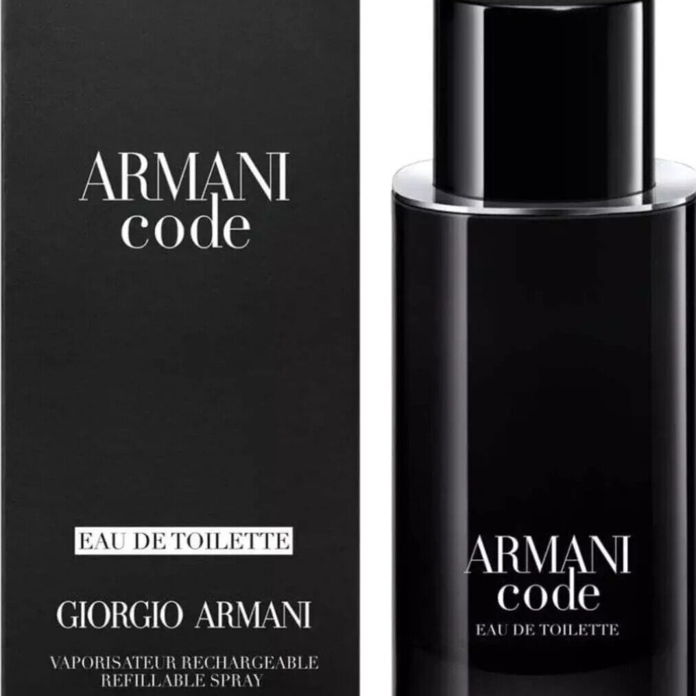 NEW Armani Code (refillable) by Giorgio Armani cologne for men EDT 2.5 oz