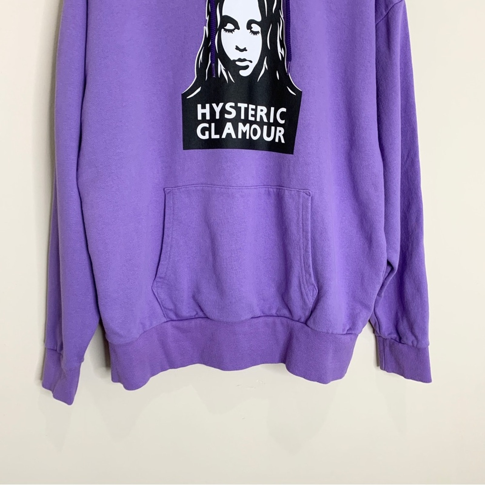 X-Girl x HYSTERIC GLAMOUR Face Logo Graphic Hoodie (Sz M
