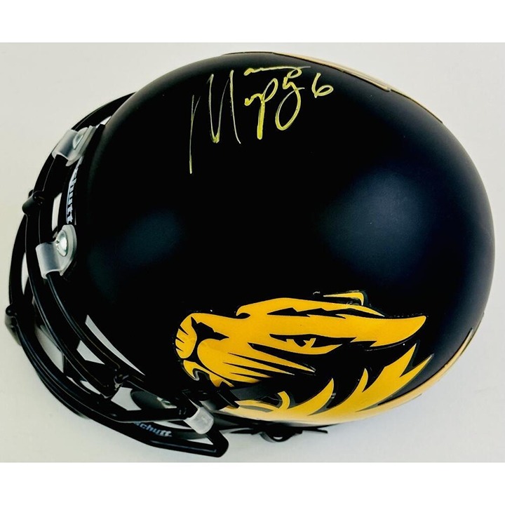 MARCUS MURPHY SIGNED MIZZOU TIGERS MINI HELMET MISSOURI AUTOGRAPH COTTON BOWL J3