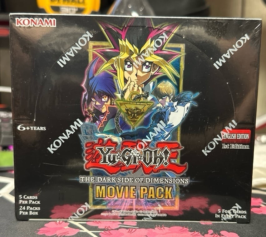 Yu-gi-oh The Dark Side of Dimensions Movie Pack Booster Box | 1st Ed English