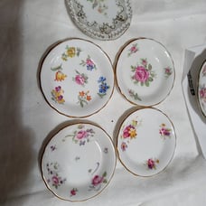 5 Vintage 3.25 Butter pats