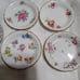 5 Vintage 3.25 Butter pats