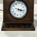 Vintage Metal Phone Wooden Clock Large Working 21”