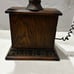Vintage Metal Phone Wooden Clock Large Working 21”