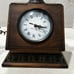 Vintage Metal Phone Wooden Clock Large Working 21”
