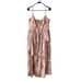 House of Harlow 1960 Margarita Pink Floral Print Bustier Corset Midi Dress M