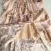 House of Harlow 1960 Margarita Pink Floral Print Bustier Corset Midi Dress M