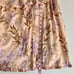 House of Harlow 1960 Margarita Pink Floral Print Bustier Corset Midi Dress M