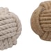 Jute Rope Balls Natual Color Nautical Decorations Set of 8