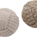 Jute Rope Balls Natual Color Nautical Decorations Set of 8
