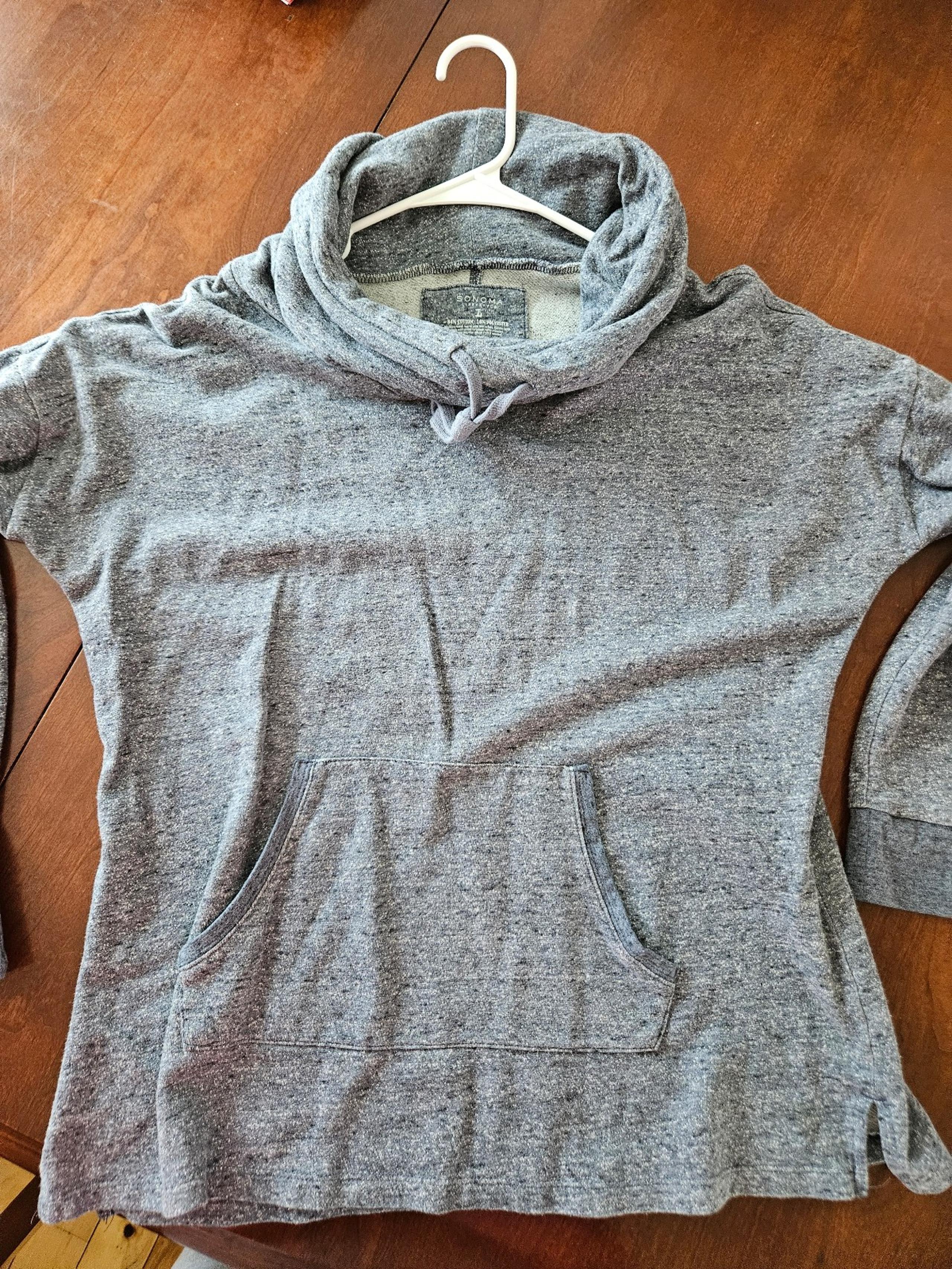 Woman's Cowel neck sweatshirt
