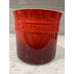 LE CREUSET 2.3 L 2 3/8 QT Cerise RED CROCK UTENSIL HOLDER 6 x6.5 Ombré NEW