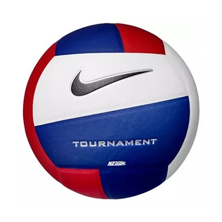 Nike 12p Tournament Volleyball, Color: Red/Royal Blue