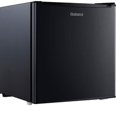 Galanz 1.7 Cu ft Single Door Compact Refrigerator, Black