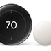 Google Nest Learning Thermostat(4th gen)with Nest Temperature Sensor(2nd gen)