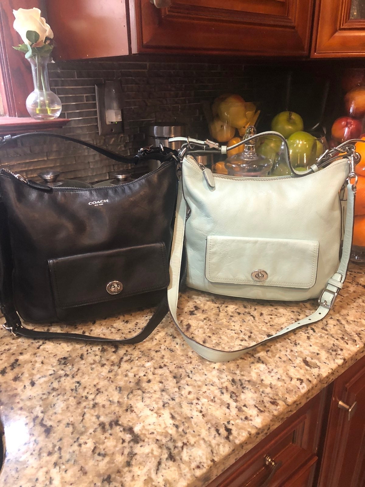 Coach Legacy Courtney Deepport Leather Hobo