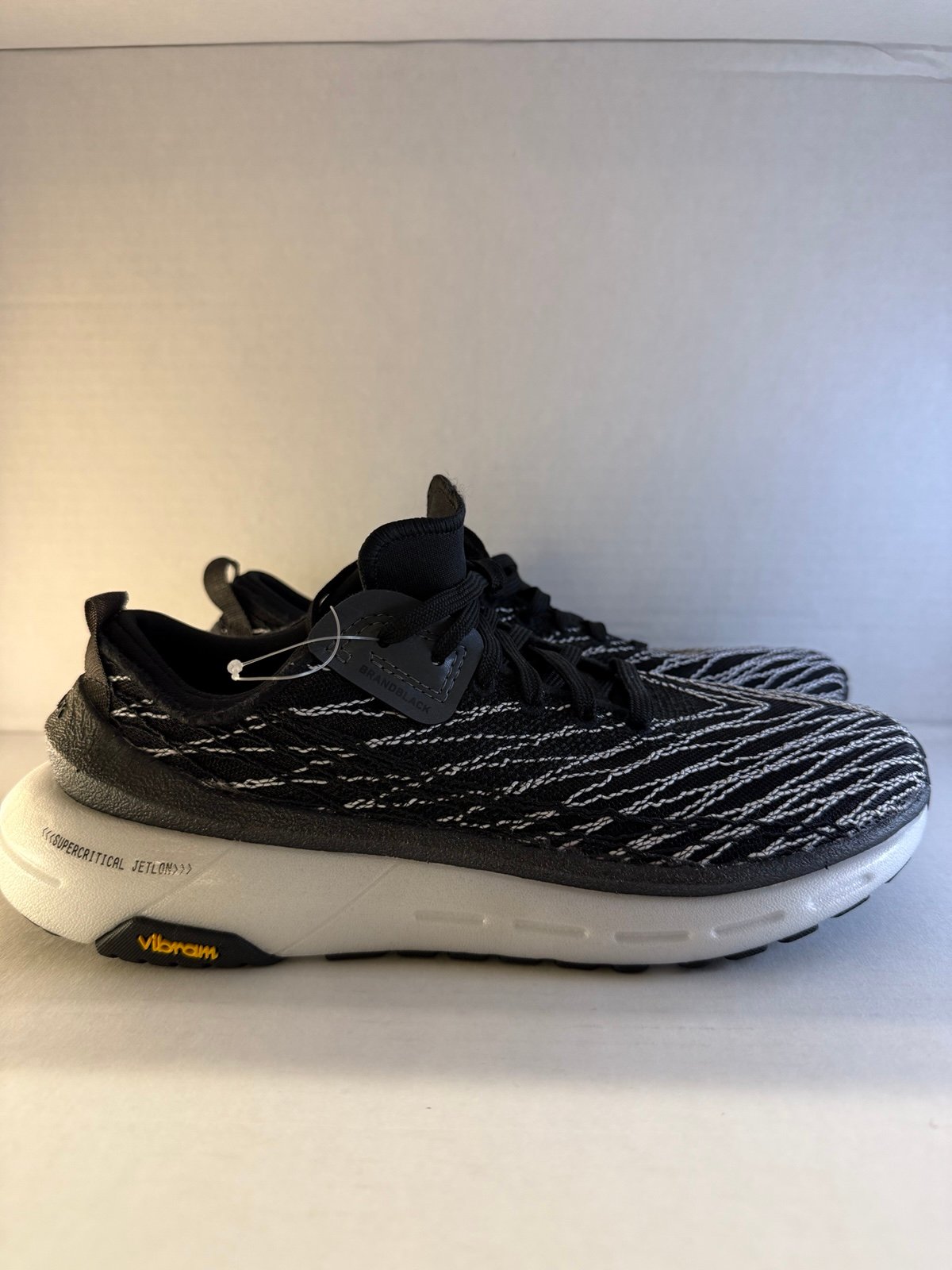 New Brandblack Tarantula- Womens- Size 6.5 37.5 Eu Black- Lace Up Sneaker Shoes
