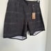 Patagonia Hydropeak Volley Board Shorts Marine Fog Stripe Ink Black Men's Size M