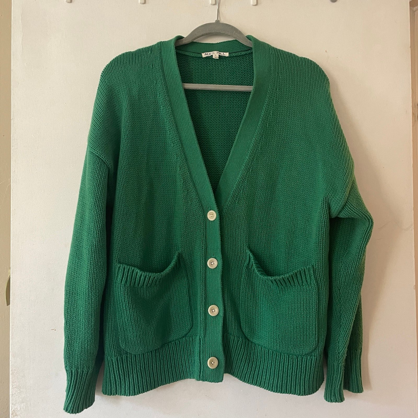 Alex mill cotton cardigan