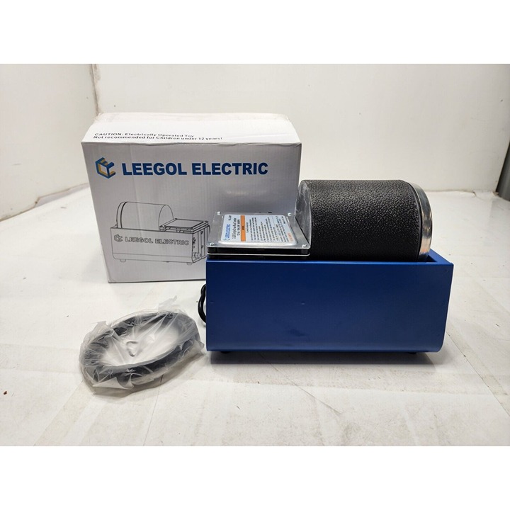 Leegol Electric 3lb Single Drum Rock Tumbler New In Box