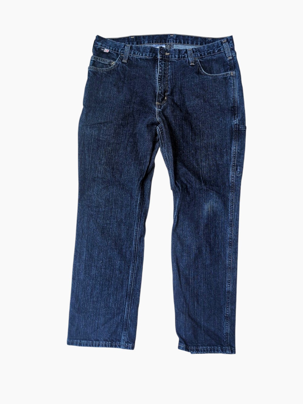 Carhartt FR.Fire Resist Blue Jeans 2112 CAT 2 RELAXED FIT Men's size 38x30
