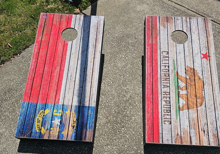 Cornhole Boards- Reg. Size1