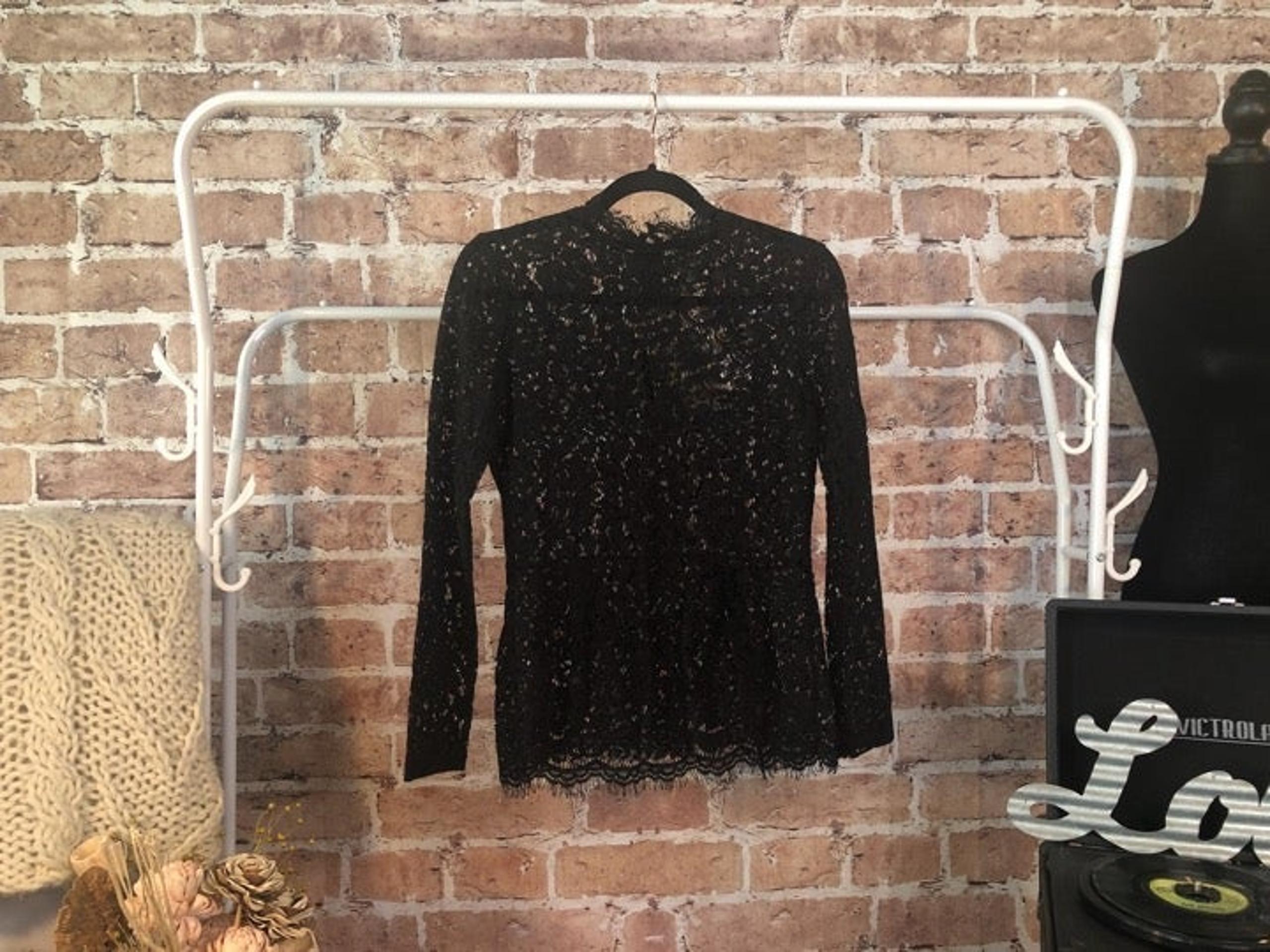 H&M - All lace top w/peplum bottom