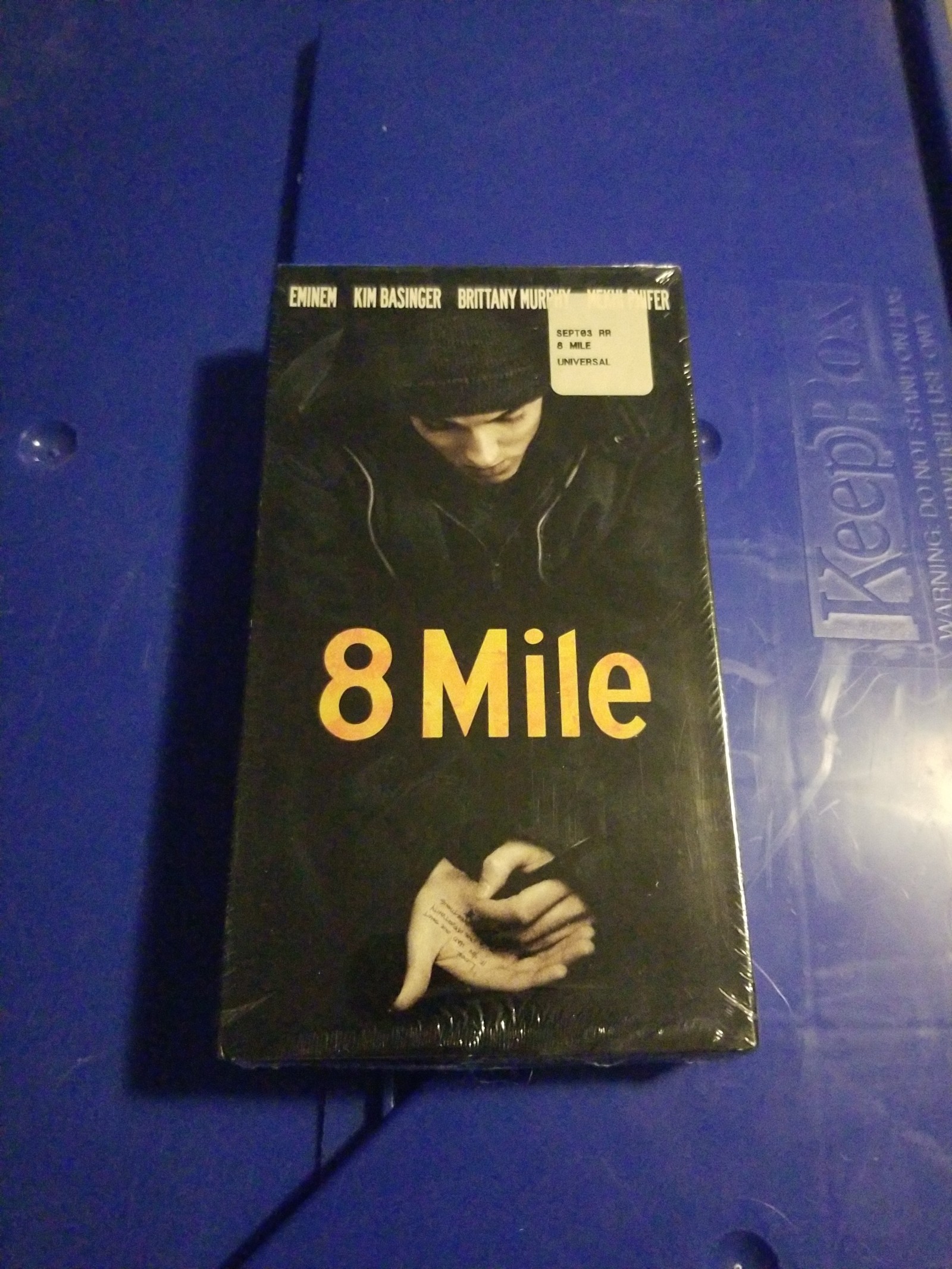 8 Mile VHS unopened in shrink wrap
