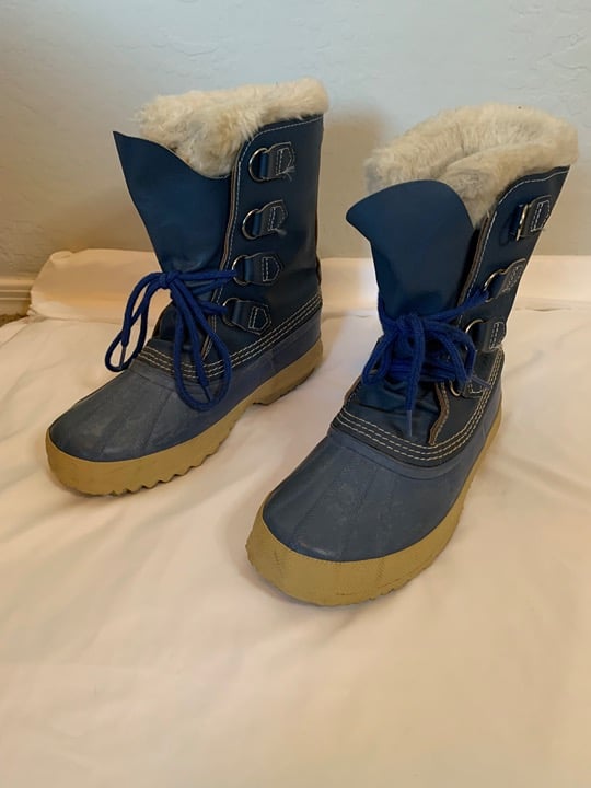 Sorel | Vintage Kaufman Blue Manitou Duck Boost Size W 11
