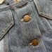 Brand new, unused Karen Solozy 77circa collaboration denim bustier.