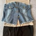 Brand new, unused Karen Solozy 77circa collaboration denim bustier.