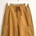 Mother Snacks The Munchie Nerdy Cargo Pants in Wood Thrush Mustard Yellow Sz 25