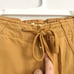Mother Snacks The Munchie Nerdy Cargo Pants in Wood Thrush Mustard Yellow Sz 25