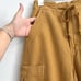 Mother Snacks The Munchie Nerdy Cargo Pants in Wood Thrush Mustard Yellow Sz 25