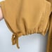 Mother Snacks The Munchie Nerdy Cargo Pants in Wood Thrush Mustard Yellow Sz 25