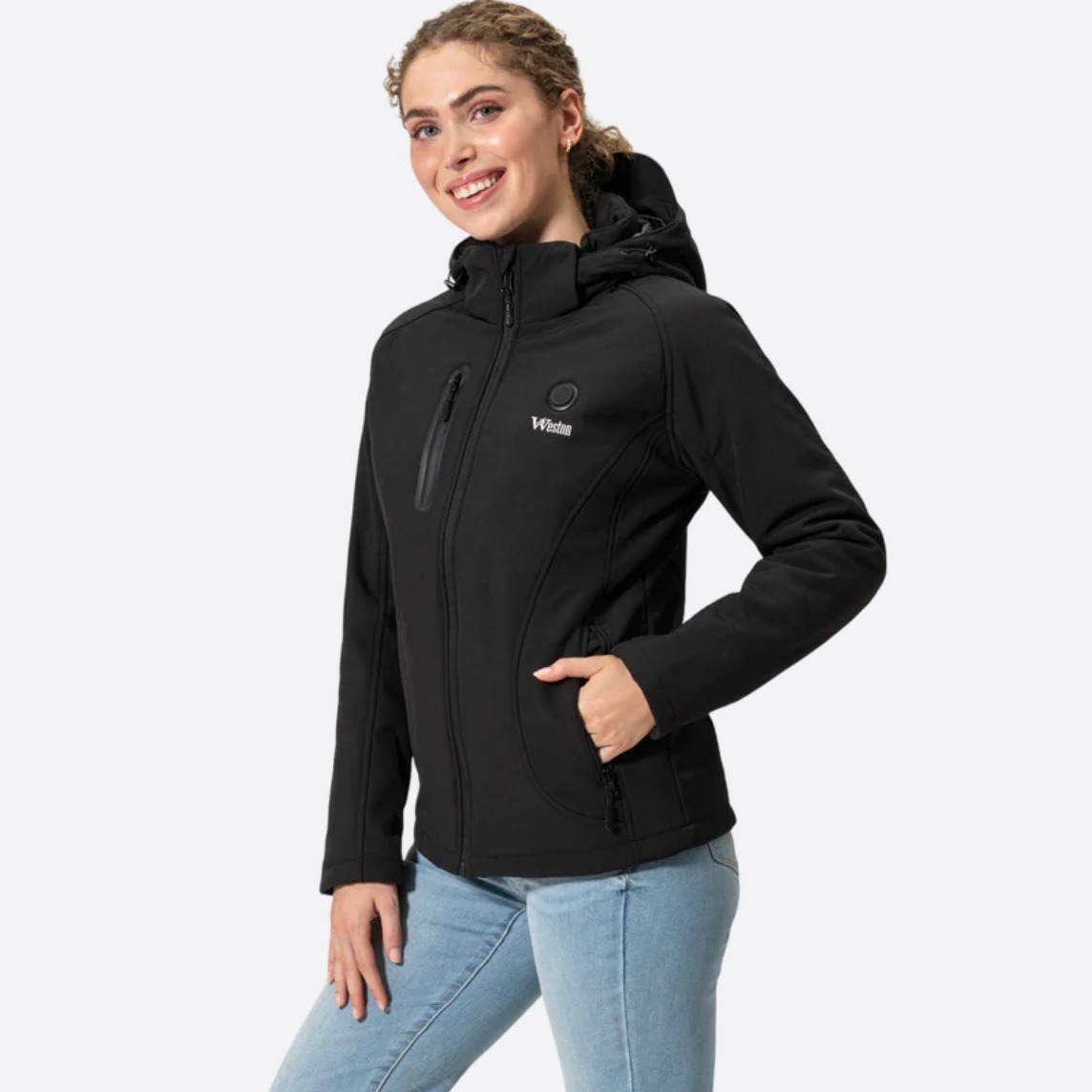 NWT women's Weston Heated Coat – Black – Size Medium