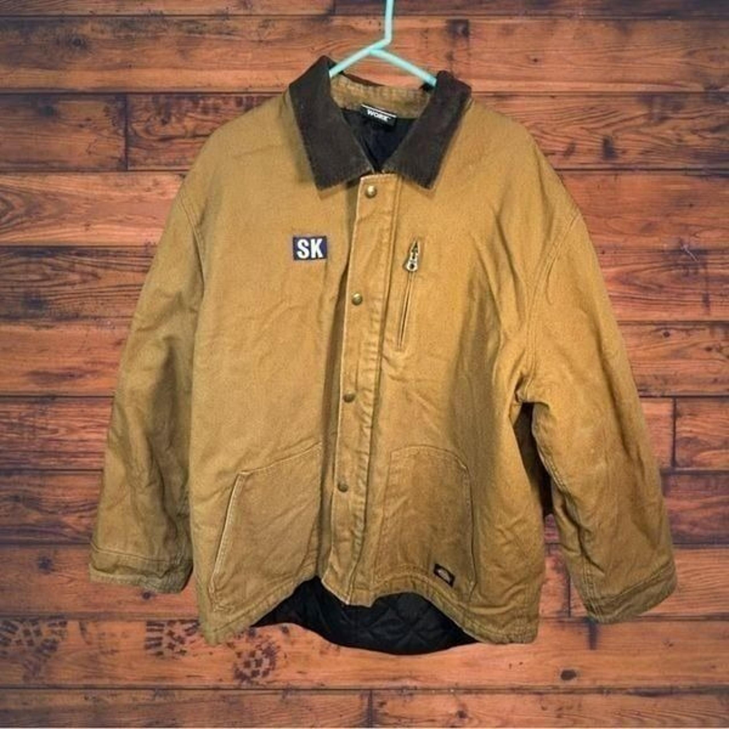Dickies Canvas Down Tan Jacket XXL
