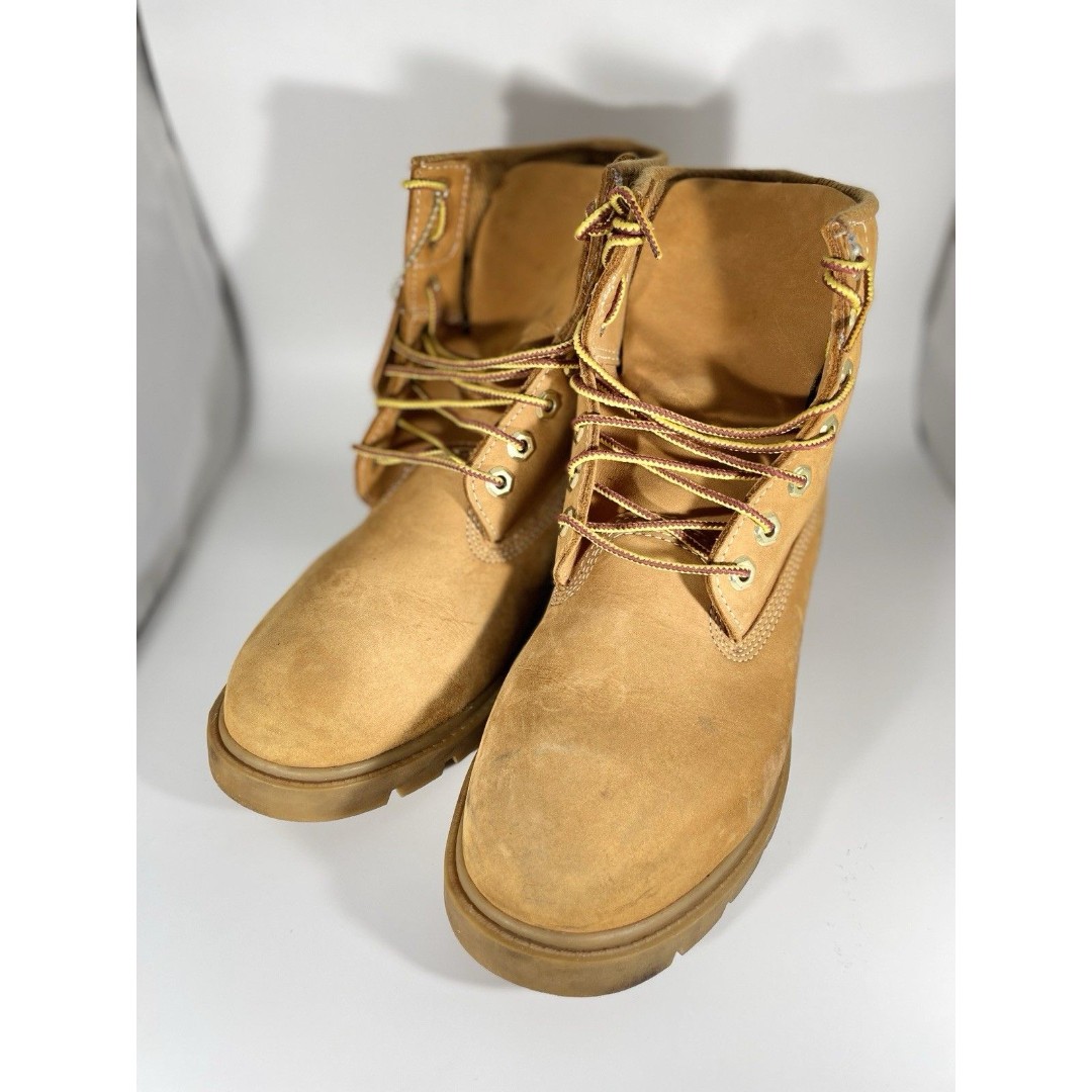 Timberland Classic 6 Inch Waterproof Boot, Wheat, Nubuck, Men’s, Size 7.5, 10066