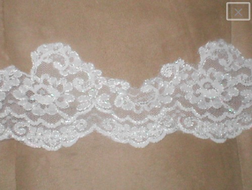 1yard Iridescent Ruffle Pleated Lace Trim Retro Organza - Temu