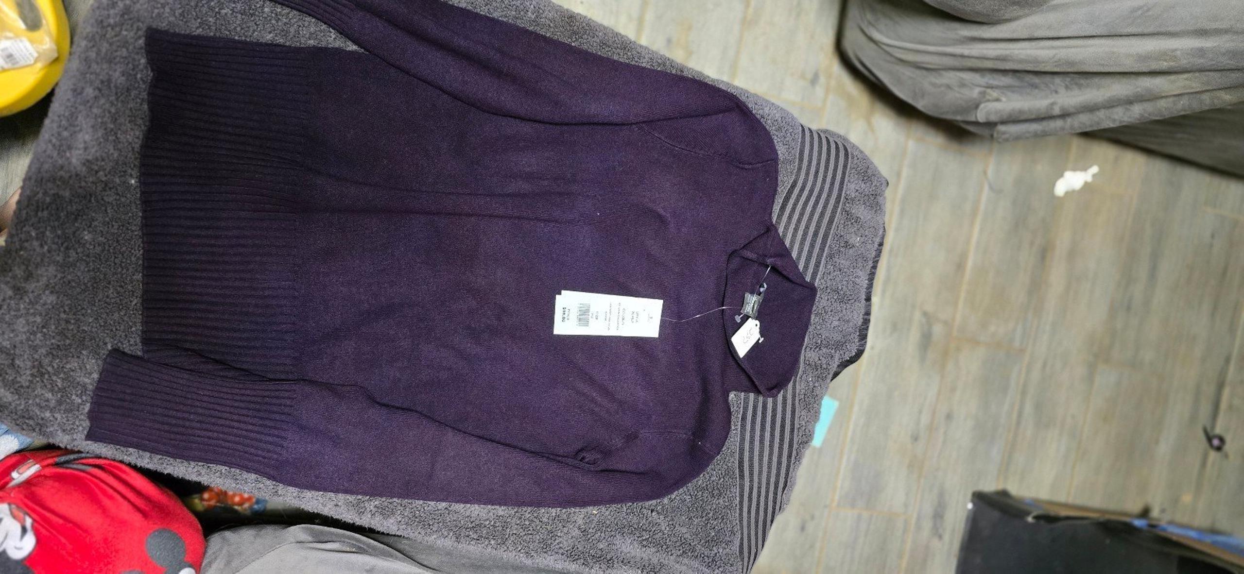 French connection sweater mock turtle neck