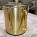 Stylish Modern Luxurious Gold Ice Bucket w Tools