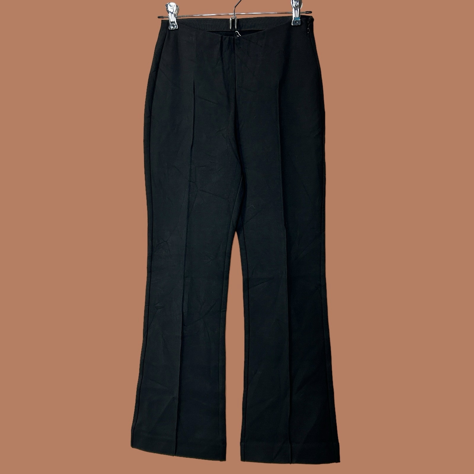 Everlane The Dream Pant Kick Flare Pants Black Women XS NWT Knit Elevated Basic