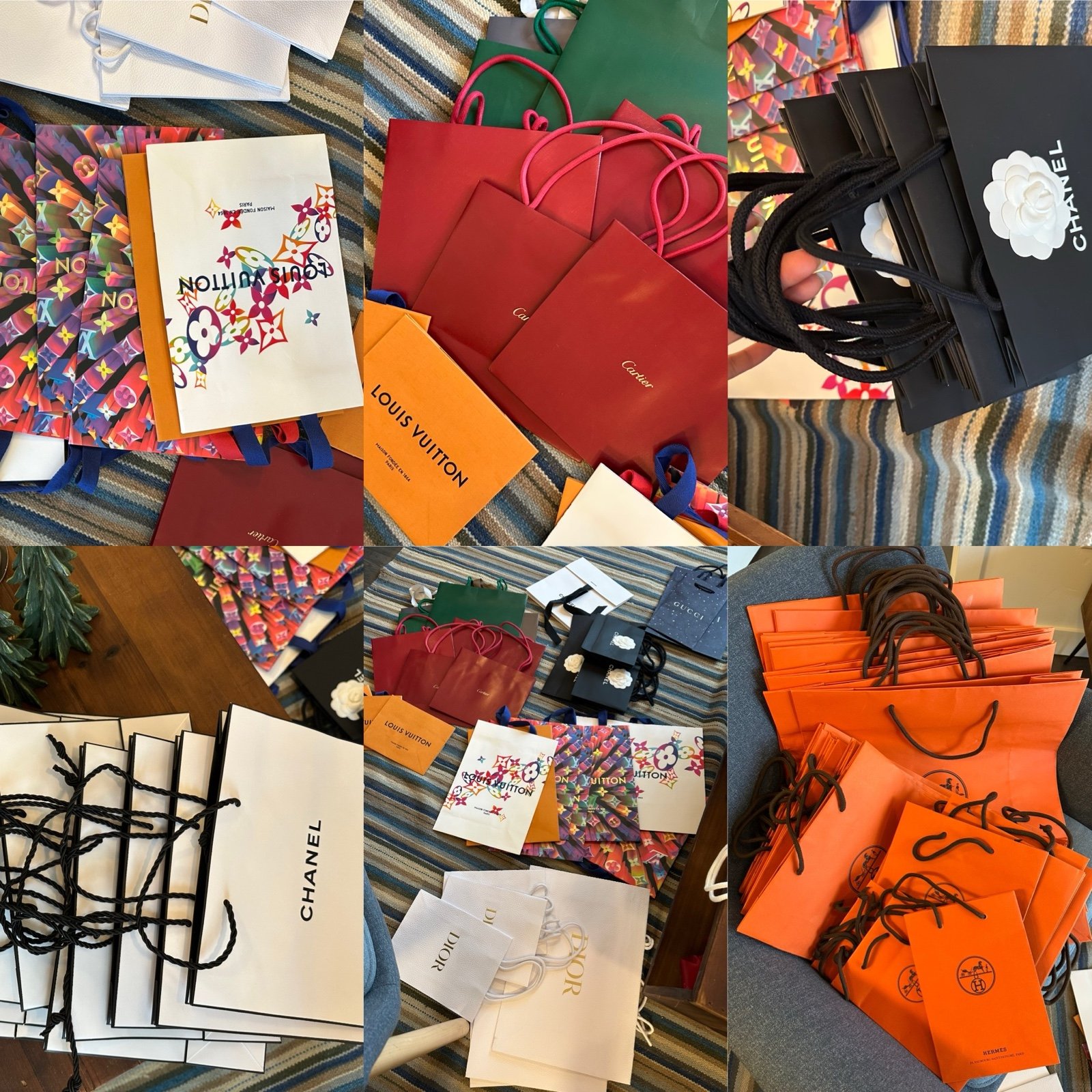 Designer brand Shopping Bag