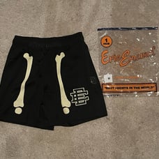 eric emanuel EE Black Bones shorts
