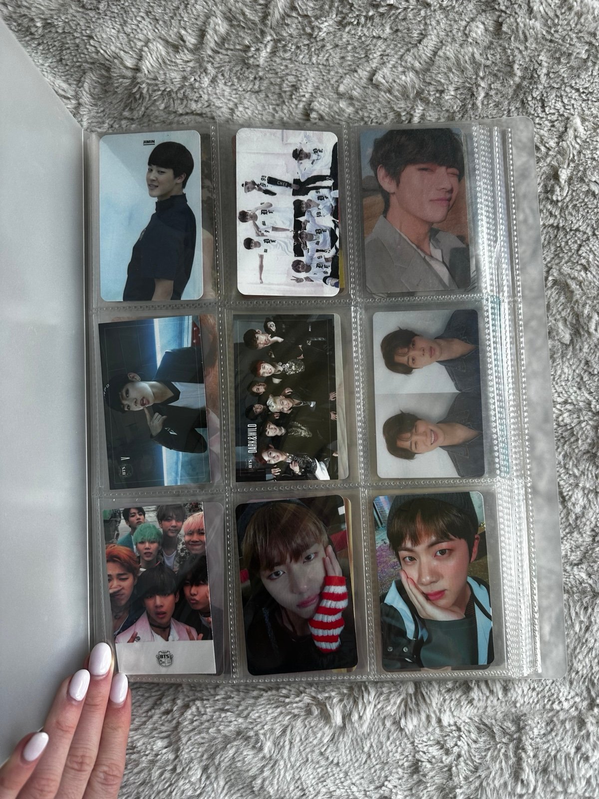 BTS ALBUM PHOTO CARDS INDIVIDUAL
