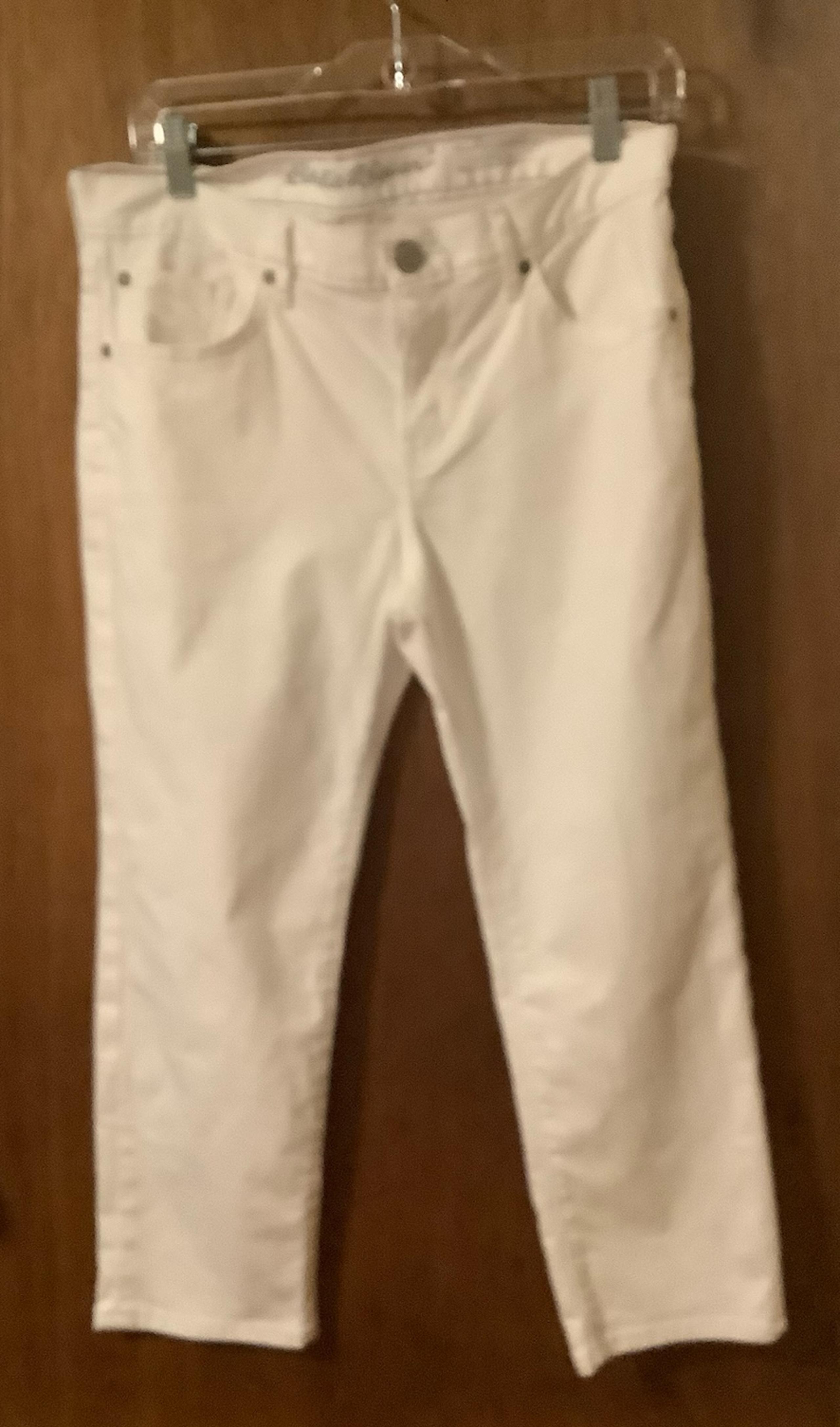 American eagle white jeans size 26x28