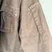 Lucky Brand Chore Coat Military Jacket Corduroy VTG Size XL Brown Pockets Hiking