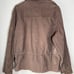 Lucky Brand Chore Coat Military Jacket Corduroy VTG Size XL Brown Pockets Hiking